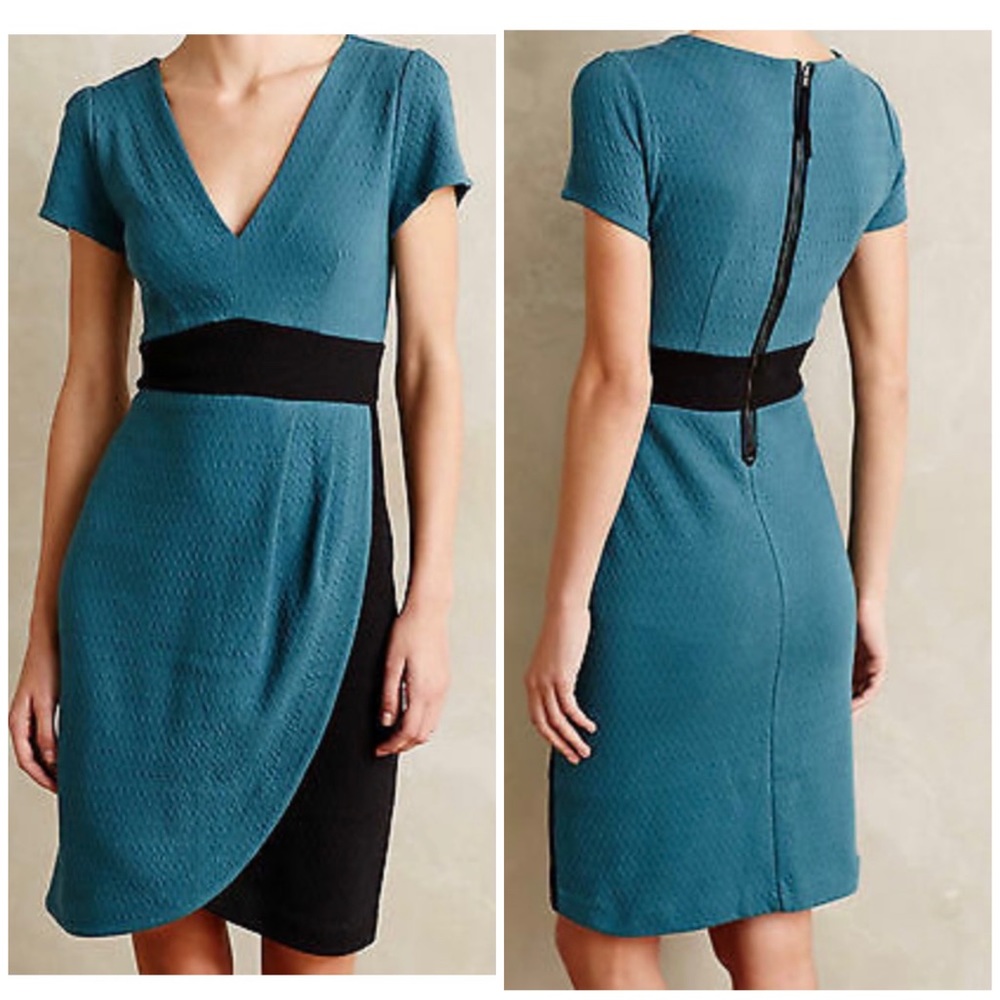 Anthropologie (Maeve) Faux Wrap Dress